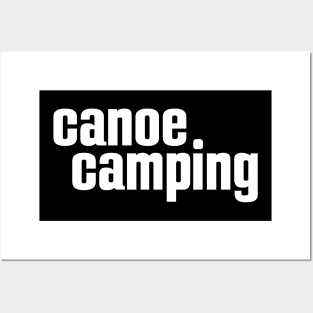 Canoe Camping Posters and Art